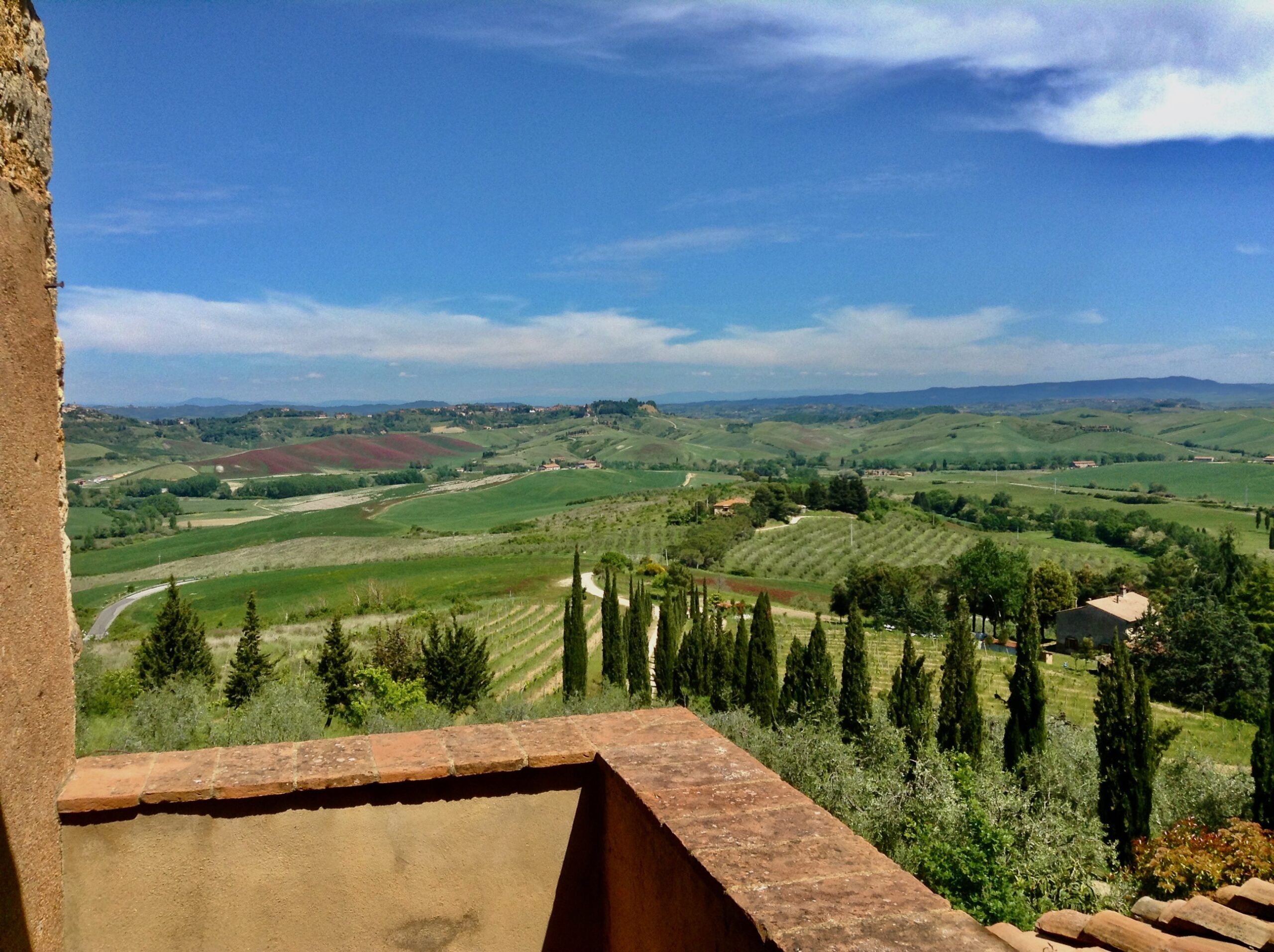 Agriturismo Bozzanino - Casciana Terme Lari - Toscana - la vista - immagine